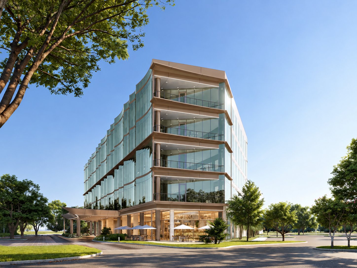 One Midtown daytime exterior